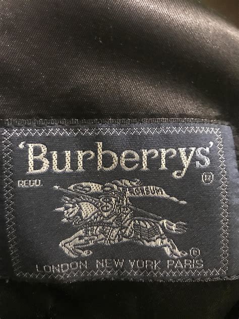 authentic burberry clothing label|authentic vintage Burberry.